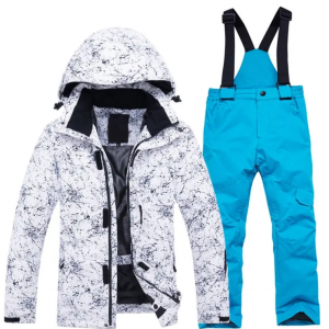 Fitted Unisex Custom Logo Waterproof Ski Suit