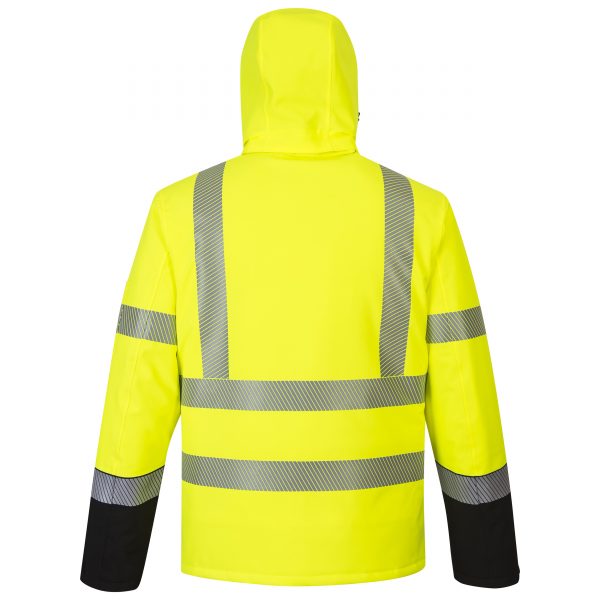 High Visibility Oxford Parka With Detachable Hood - Image 2