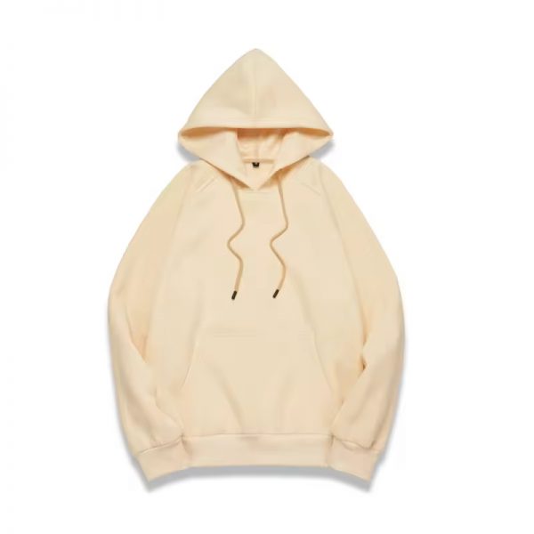 Plus Size Basic Fleece-Lined Hoodie - Image 5