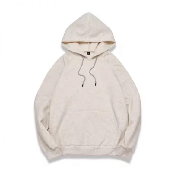 Plus Size Basic Fleece-Lined Hoodie - Image 3