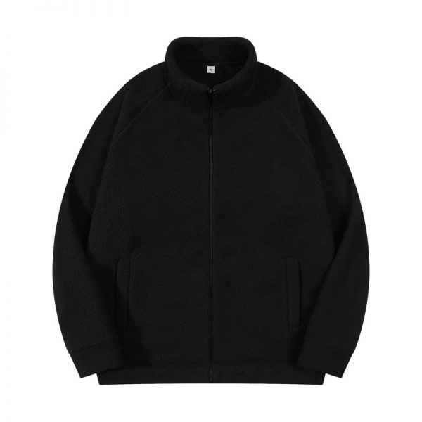 Basic Full Zipper Polar Fleece jacket - Image 4