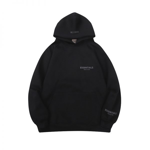 Over Size Hoodie With Reflective Logo - Image 10